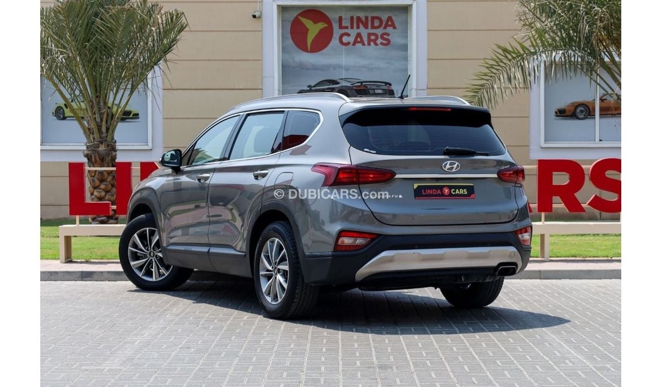 Hyundai Santa Fe GL Hyundai Santa Fe 2019 GCC under Warranty with Flexible Down-Payment/ Flood Free.