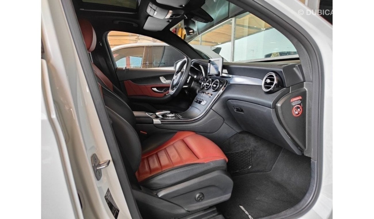 مرسيدس بنز GLC 300 AED 2,400 P.M | 2019 MERCEDES-BENZ GLC 300 AMG INTERIOR  COUPE | GCC | UNDER WARRANTY