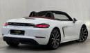 Porsche 718 Boxster 2023 Porsche 718 Boxster, 2025 Porsche Warranty + Service Pack, Low Kms, GCC