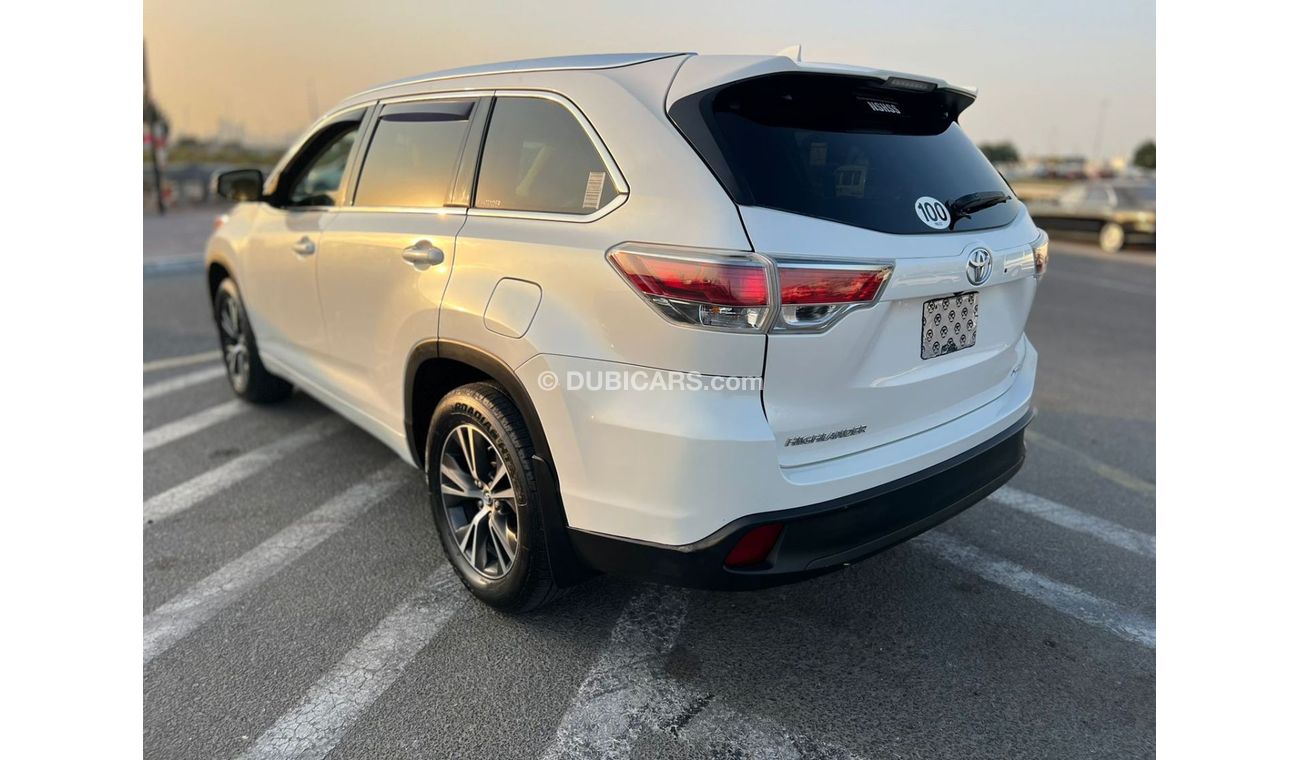 تويوتا هايلاندر 2016 TOYOTA HIGHLANDER XLE - 3.5 L - V6 - 6 CYL - 7 SEATER - ELECTRIC AND LEATHER SEATS -  SUNROOF -