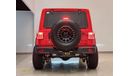 Jeep Wrangler 2020 Jeep Wrangler Rubicon, 2025 Jeep Warranty, Mopar Modification, Low Kms, GCC