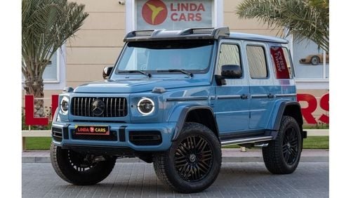 مرسيدس بنز G 63 AMG 4X4² Mercedes-Benz G63 AMG 4x4 V8 Biturbo 2023 European Spec under Warranty with Flexible Down-Payment.