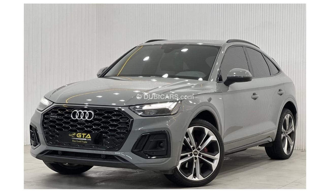 أودي Q5 45 TFSI quattro S لاين 2022 Audi Q5 S-Line 45TFSI Sportback, 5 Years Audi Warranty + Service Pack, F