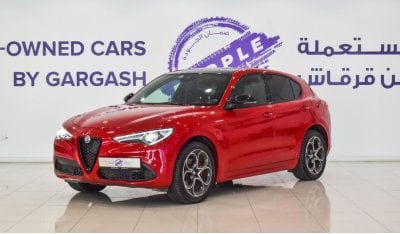 ألفا روميو ستيلفيو Veloce | 2023 | Warranty & Service | Service History | Low Mileage