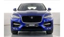 جاكوار F-Pace R-Sport | سنة ضمان مجانية | نسبة التمويل 1.99% | خالية من أضرار الفيضانات