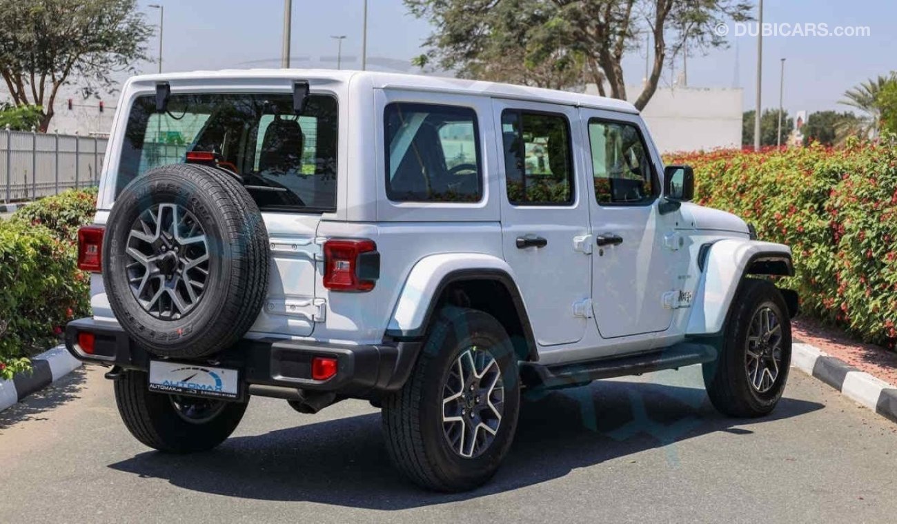 Jeep Wrangler Unlimited Sahara Turbo , 2024 GCC , 0Km , With 5 Years Warranty & 3 Years Service @Official Dealer