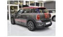 Mini John Cooper Works Countryman EXCELLENT DEAL for our Mini CountryMan John Cooper Works ( 2015 Model ) in Grey Color GCC Specs