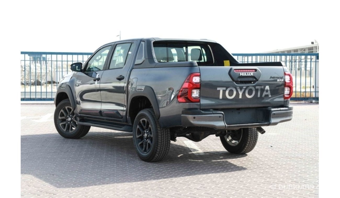 Toyota Hilux 2024 Toyota Hilux 4x4 DC 4.0 Adventure - Grey Mettalic inside Black | Export Only