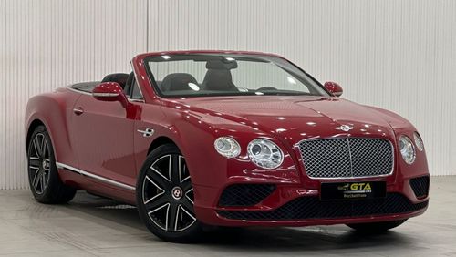 بنتلي كونتيننتال جي تي سي 2016 Bentley Continental GTC V8, Service History, Excellent Condition, GCC