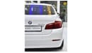 بي أم دبليو 520i EXCELLENT DEAL for our BMW 520i ( 2015 Model ) in White Color GCC Specs