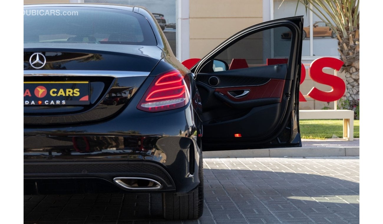 Mercedes-Benz C 200 Coupe Mercedes-Benz C200 AMG Pack 2017 GCC (LOWEST MILEAGE) under Warranty with Flexible Down-Payment.