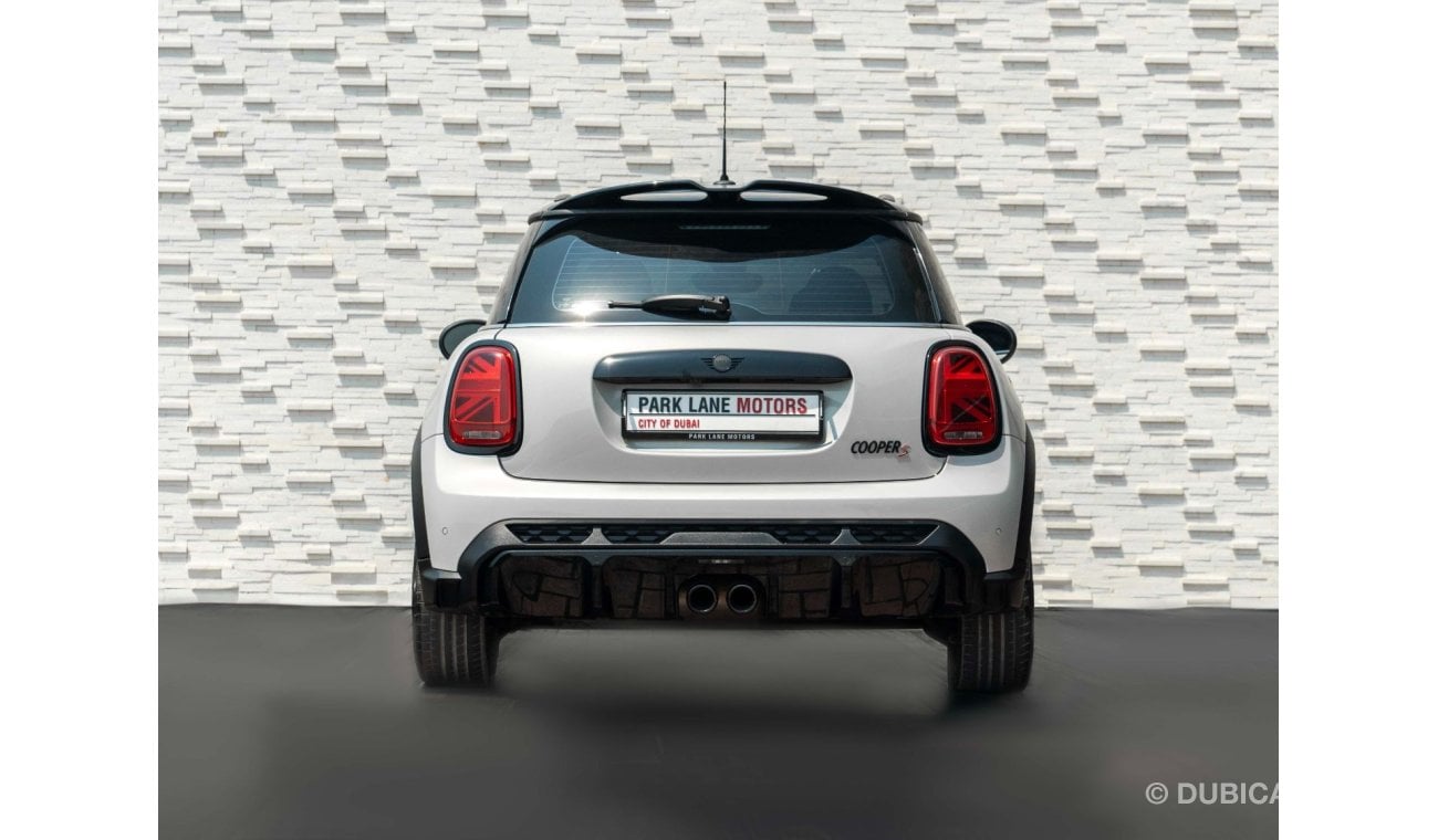 Mini Cooper S AED 1,730 PM • COOPER S JCW • LOW KMS • OFFICIAL MINI WARRANTY + SERVICE PLAN UNTIL 2026 / 100K KMS