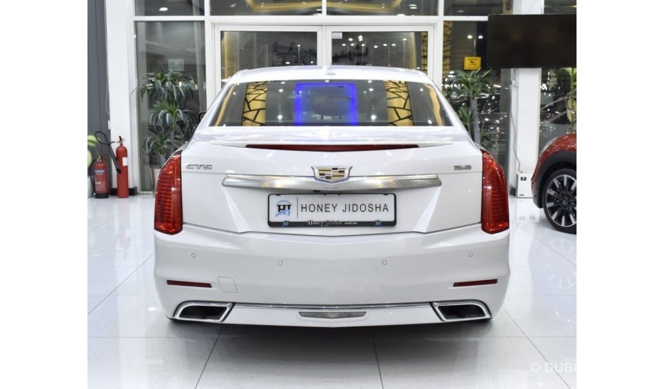 كاديلاك CTS EXCELLENT DEAL for our Cadillac CTS 3.6 ( 2016 Model ) in White Color GCC Specs