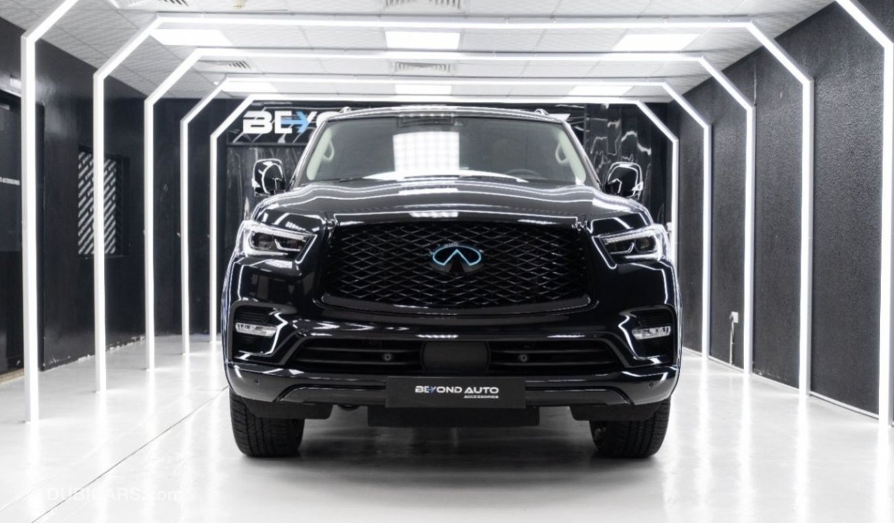 إنفينيتي QX80 2023 INFINITI QX80 LUXE SENSORY V8 5.6L WITH BEYOND SERIES LIMITED EDITION - EXPORT ONLY