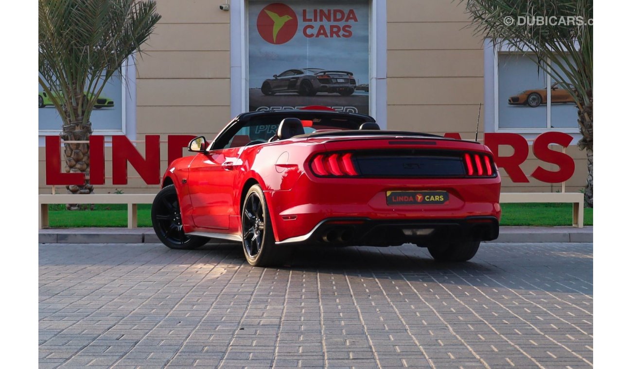 فورد موستانج Ford Mustang GT Premium Convertible 2018 GCC under Agency Warranty and Service Contract with Flexibl