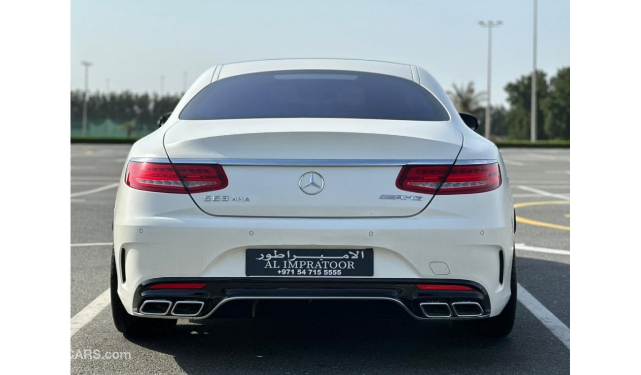 مرسيدس بنز S 550 كوبيه MERCEDES S550 COUPE 2017