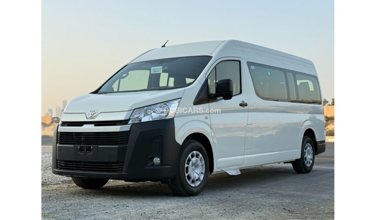 تويوتا هاياس 2025 Toyota Hiace DX 13-Seater 3.5L V6 Petrol A/T RWD (3-Point Seatbelts) Only For Export