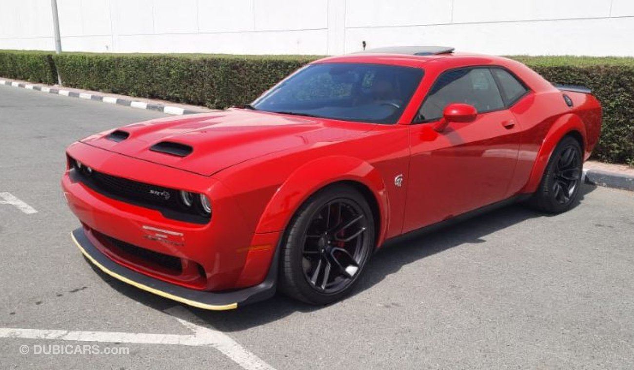 Dodge Challenger CHANGELLER HELLCAT 717HP WIDEBODY 2019 GCC 5 YEAR WARRANTY TRADING FUTTAIM 30-05-2025 -TOP OPTION