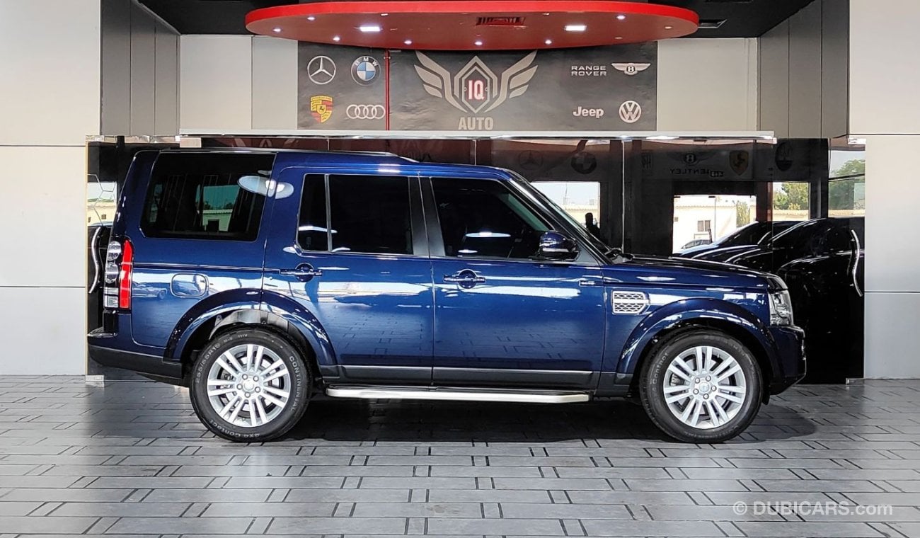 Land Rover Discovery AED 2,100 P.M | 2016 LAND ROVER LR4 HSE | FSH | 7 SEATS | GCC | 3.0 SUPERCHARGED | ORIGINAL PAINT