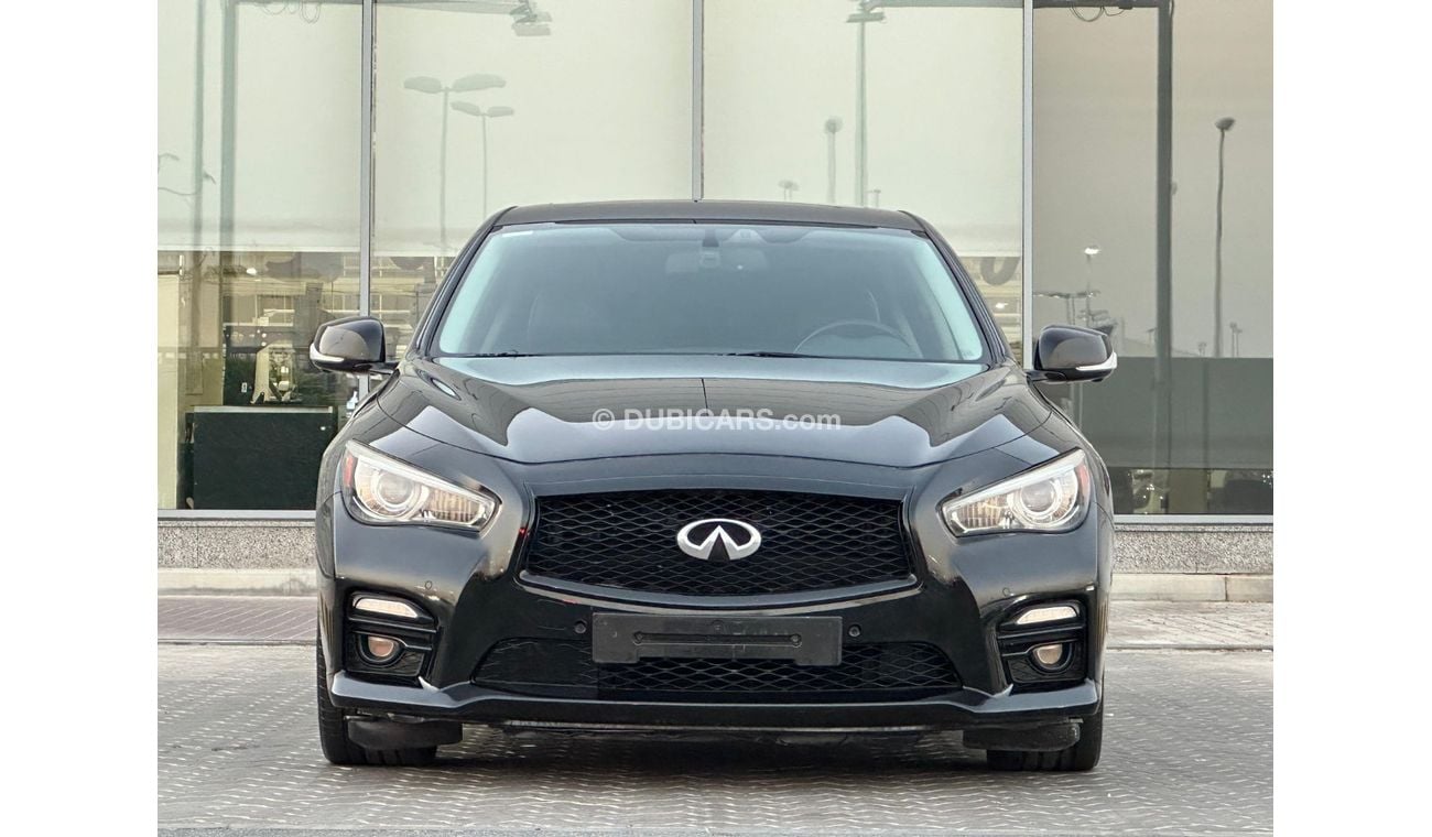 Infiniti Q50 3.0T Sport Black Edition INFINITI Q50 2017 GCC V6t ACCIDENT FREE // PEREFCT CONDITION // FULL OPITIO