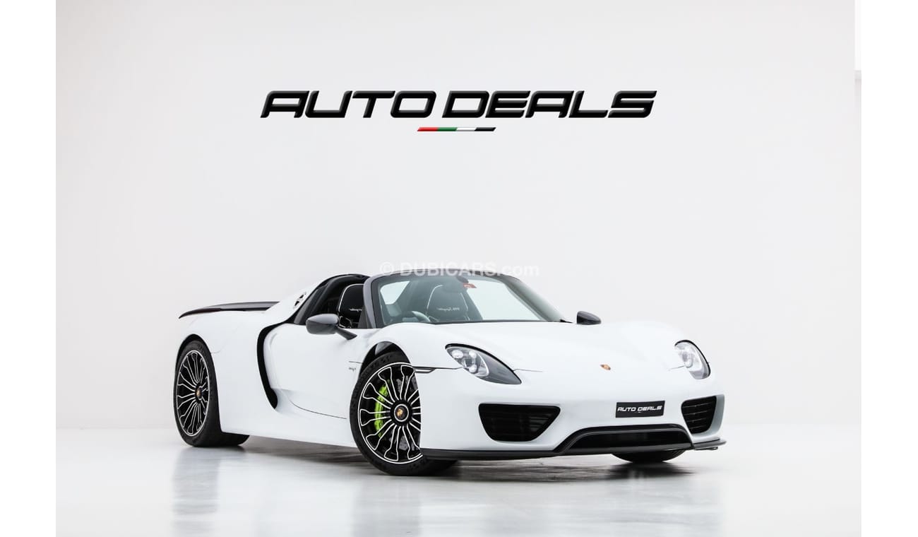 Porsche 918 Spyder Weissach Package 4.6L