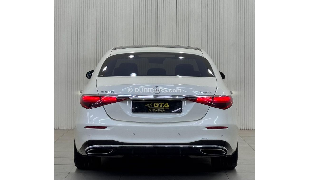 مرسيدس بنز S 580 4MATIC Exclusive 4.0L 2022 Mercedes S580 4Matic, 1 Year Warranty, Full Service History, GCC