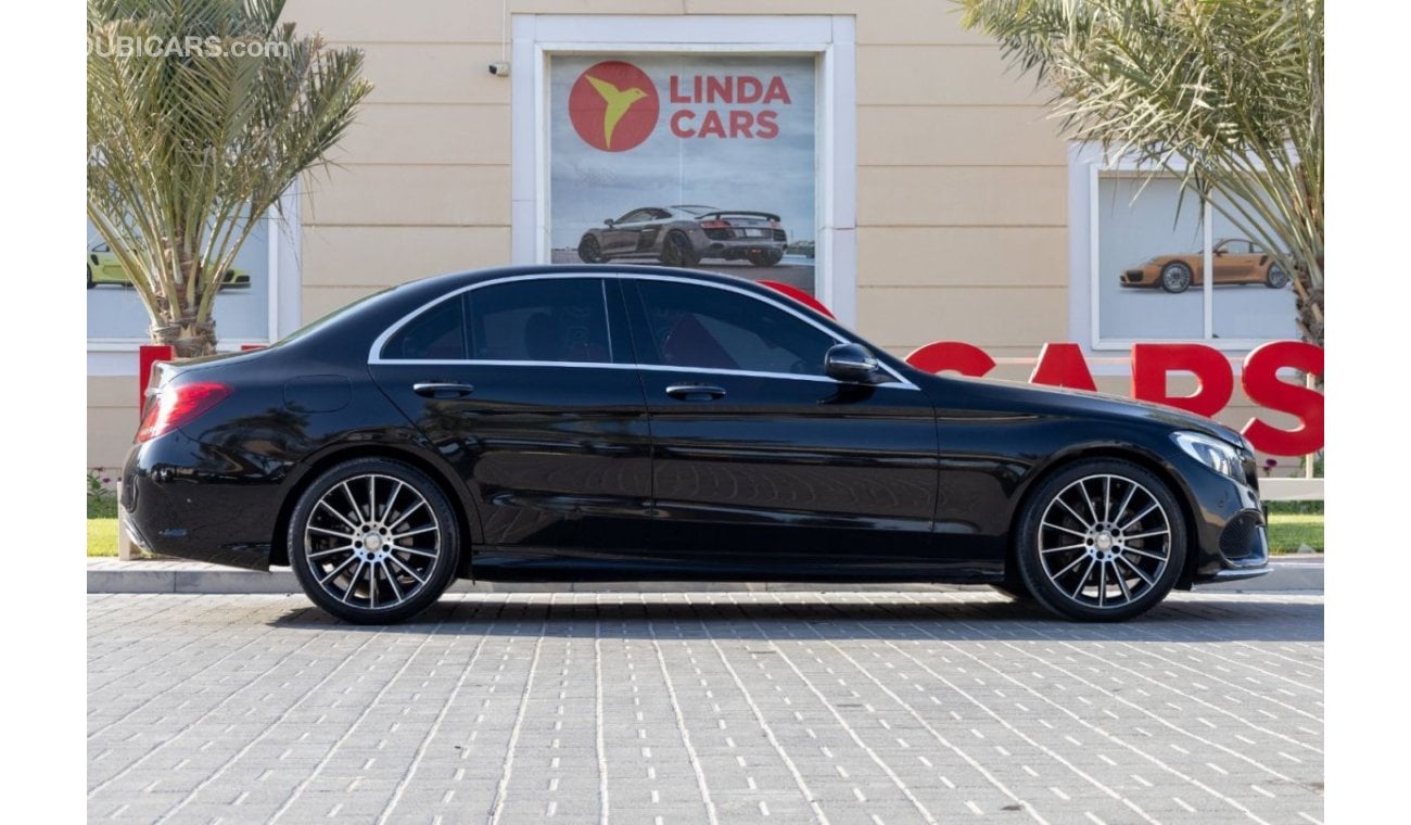 Mercedes-Benz C 200 Coupe Mercedes-Benz C200 AMG Pack 2017 GCC (LOWEST MILEAGE) under Warranty with Flexible Down-Payment.