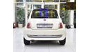 Fiat 500 EXCELLENT DEAL for our Fiat 500 ( 2015 Model ) in White Color GCC Specs