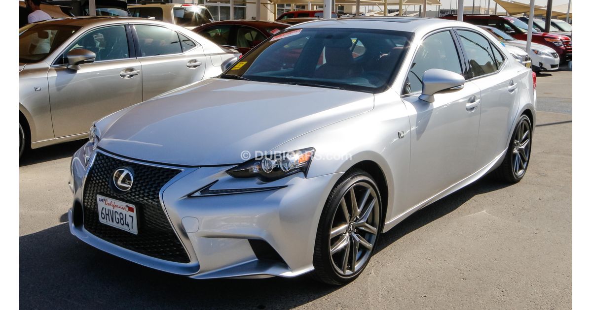 Lexus IS 250 for sale: AED 85,000. Grey/Silver, 2015