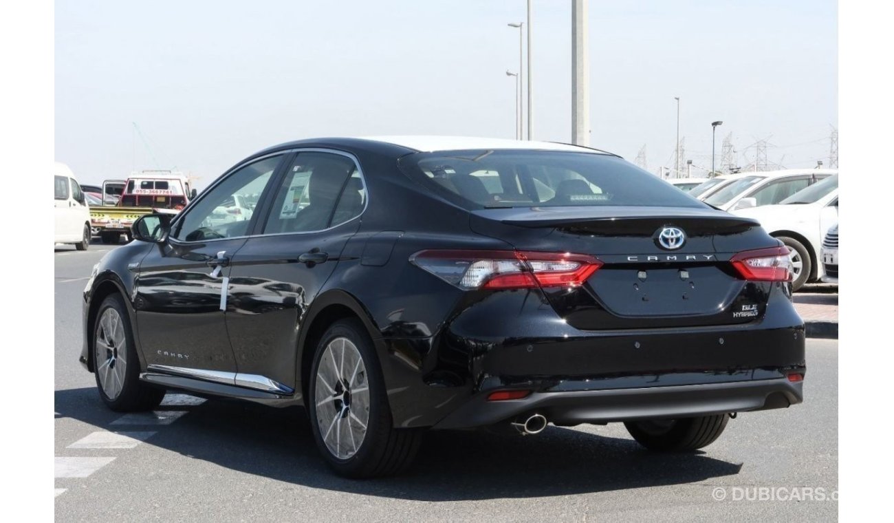 تويوتا كامري Brand New Toyota Camry GLE Hybrid CAM25-GLEH 2.5L | Black/Beige | 2023 | For Export Only