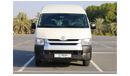 Toyota Hiace 13-Seater passenger Van | HiRoof | Excellent Condition | GCC Specs