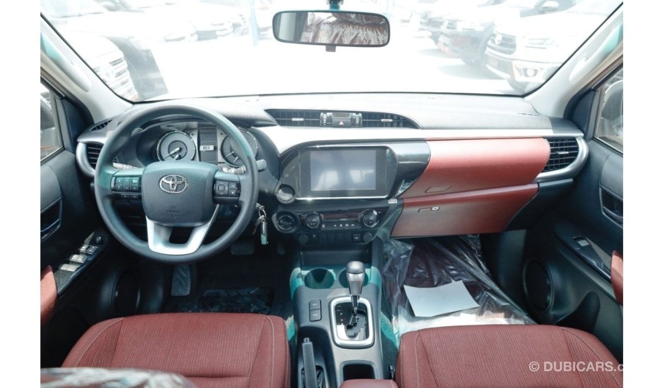 تويوتا هيلوكس TOYOTA HILUX 2.7 AT FULL OPTION WHITE 2024 WITHOUT PUSH START