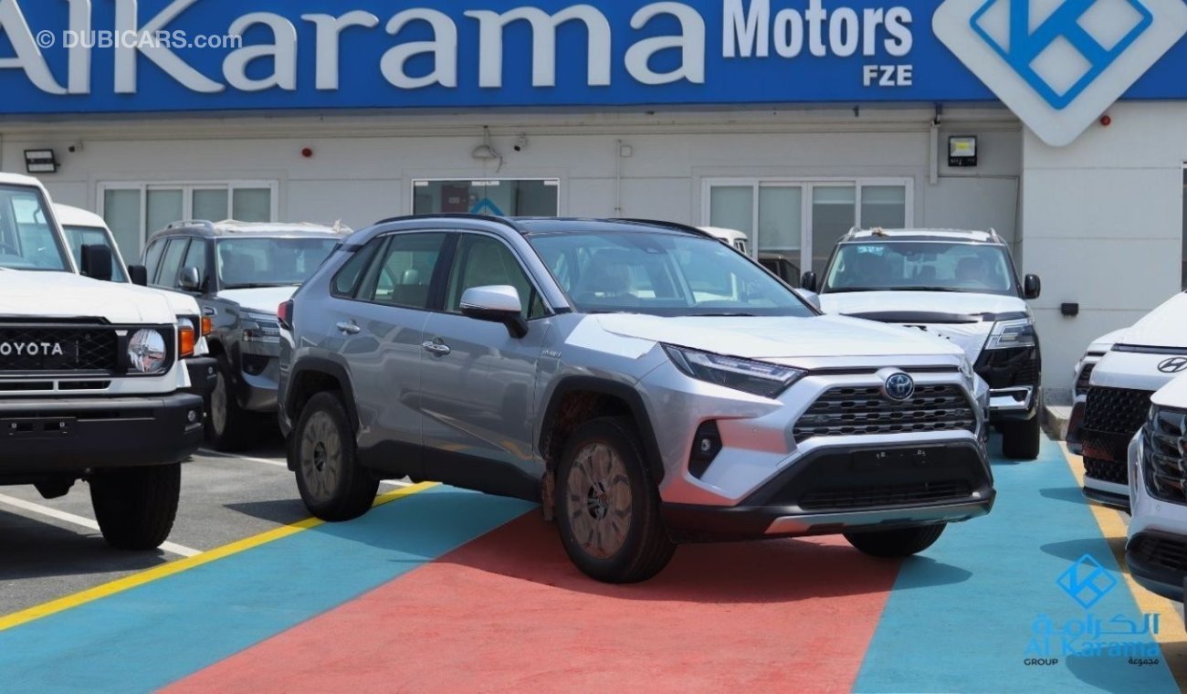 Toyota RAV4 HYBRID 2.5 LTR FULL OTPION , PANORAMIC SUNROOF , LEATHER SEATS , SEAT MEMORY WITH VENTILATION ,18 AL