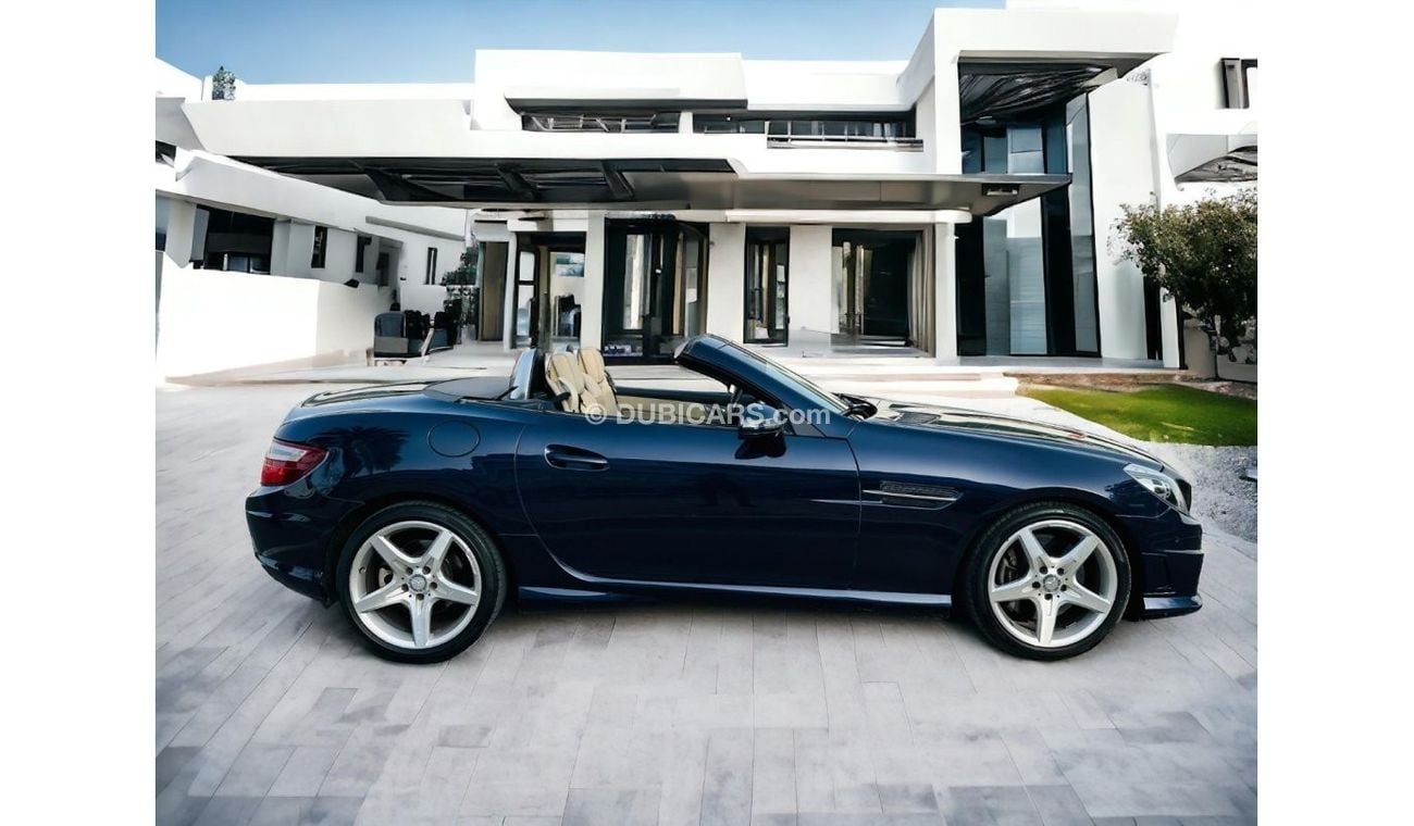 Mercedes-Benz SLK 200 AED 1,330 PM | MERCEDES-BENZ SLK-200 | CONVERTIBLE | GCC | LOW MILEAGE | 0% DWONPAYMENT