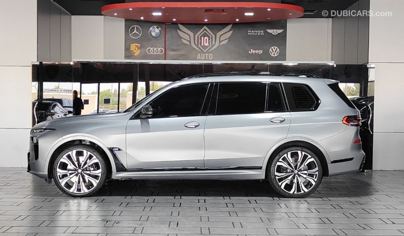 بي أم دبليو X7 AED 6,500 P.M | 2023 BMW X7 M60i | BMW WARRANTY | SERVICE CONTRACT | 7 SEATS | GCC | FULL PACKAGE