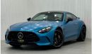 Mercedes-Benz AMG GT 2025 Mercedes-AMG GT63 Coupe, Brand New, Special Hyper Blue Magno Color, One Year Warranty