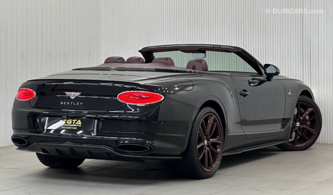 بنتلي كونتيننتال جي تي سي 2020 Bentley GTC Mulliner, Warranty, July 2026 Bentley Service Pack, 1 Of 100, Low Kms, GCC