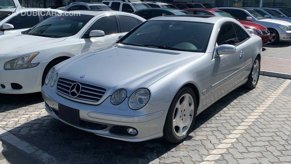 Mercedes Benz Cl 500 السيارة V8 For Sale Aed 28 000 Grey Silver 05