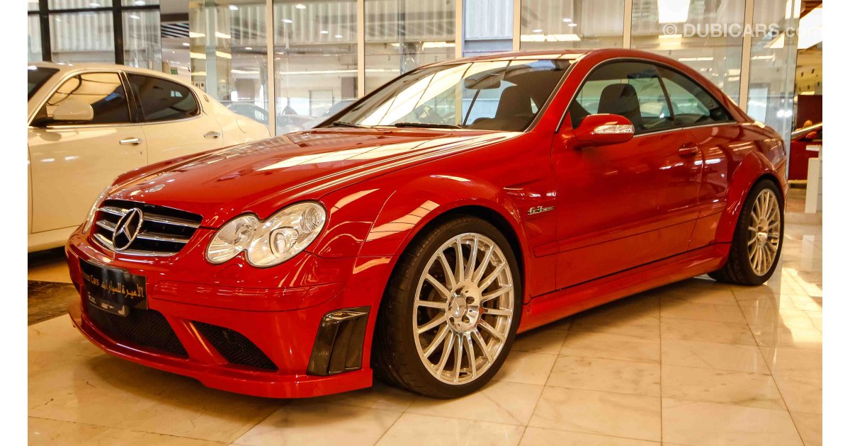Mercedes-Benz CLK 63 AMG for sale. Red, 2008