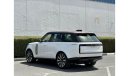 Land Rover Range Rover SV WHITE ROSE GOLD GCC SPEC UNDER WARRANTY AND SERVICE