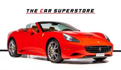 فيراري كاليفورنيا Std 4.3L (460 HP) 2012 - FERRARI CALIFORNIA - GCC - IMMACULATE CAR - SERVICE HISTORY