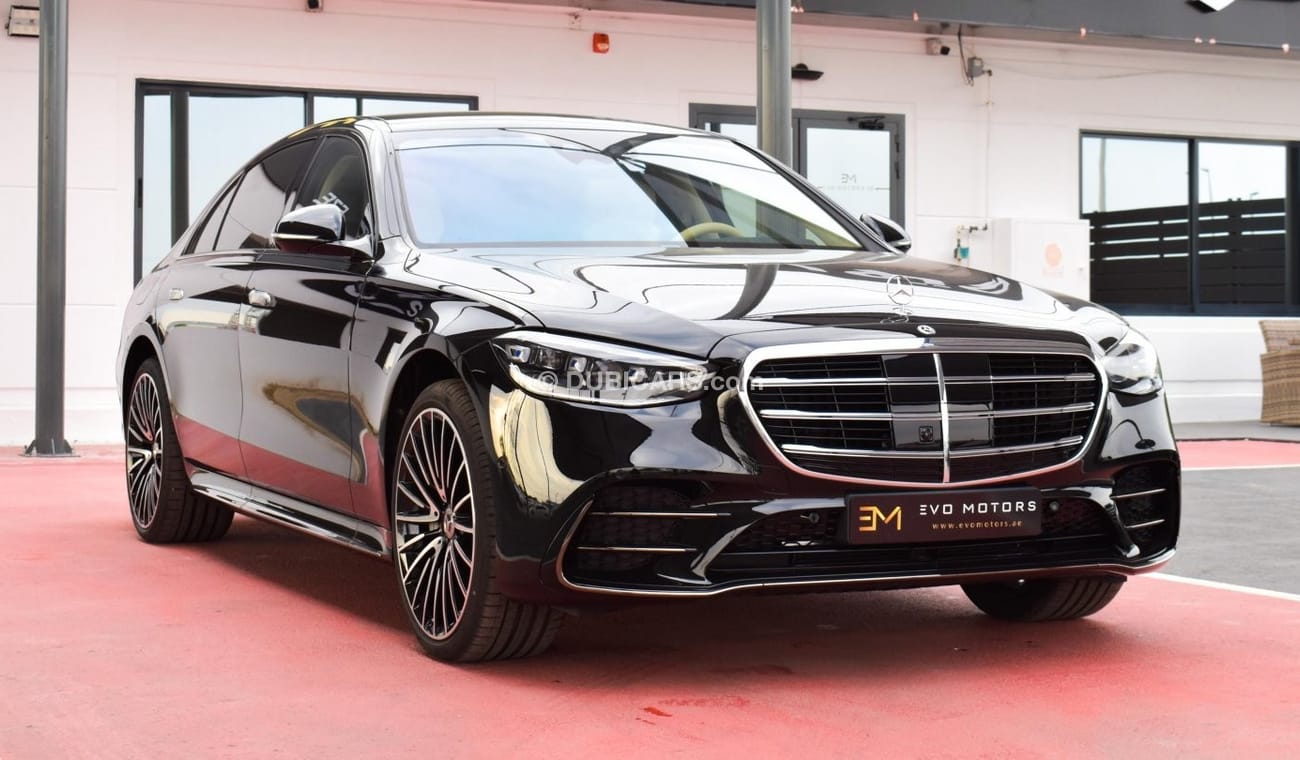 New Brand new Mercedes-Benz S 500 4 Matic Long, Black colour with white ...