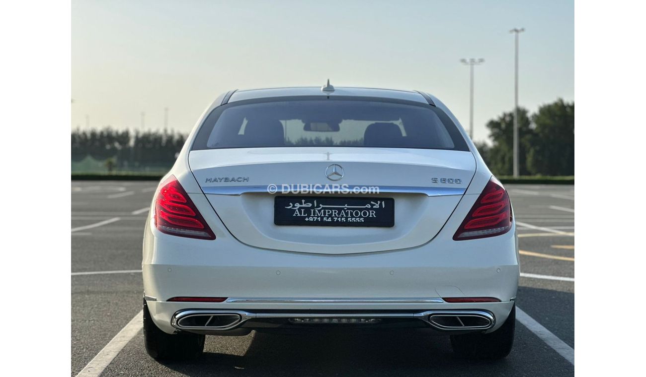 Used Mercedes-Benz S600 Maybach 2016 for sale in Sharjah - 611839