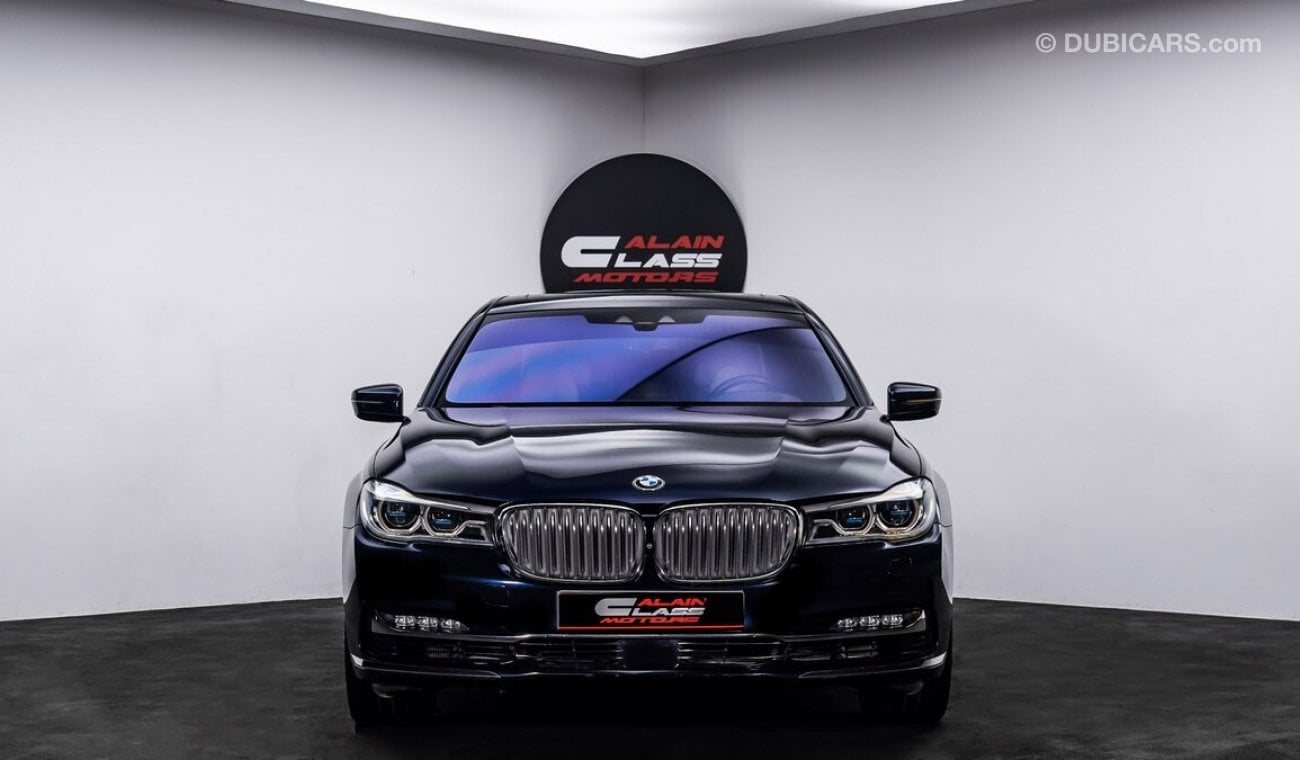 BMW 750Li XDrive 2016 - GCC - Under Warranty