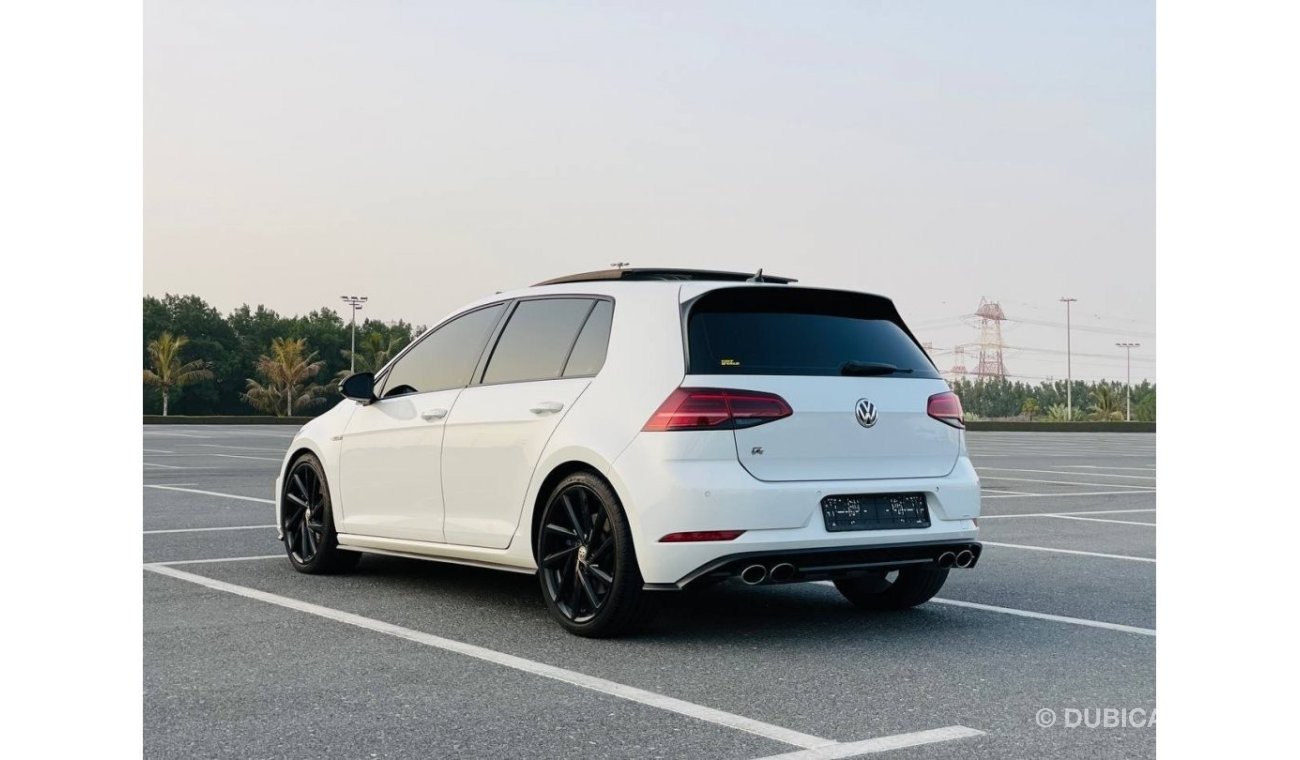 فولكس واجن جولف VOLKSWAGEN GOLF R MODEL 2018 GCC SPACE FREE PAINT FREE ACCEDENT