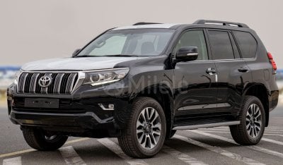 تويوتا برادو VX 4.0L PETROL TIRE UNDER: LEATHER SEATS, REAR CAMERA, SMART KEY (EXPORT ONLY)