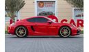 Porsche 718 Cayman Porsche Cayman GTS 2016 GCC under Warranty with Flexible Down-Payment.