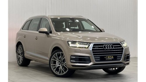 Audi Q7 2019 Audi Q7 55TFSI Quattro 7 Seater, Warranty, Full Audi Service History, Full Options, GCC