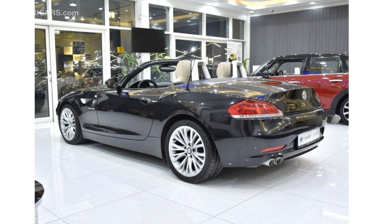 BMW Z4 EXCELLENT DEAL for our BMW Z4 sDrive30i ( 2010 Model ) in Black Color GCC Specs