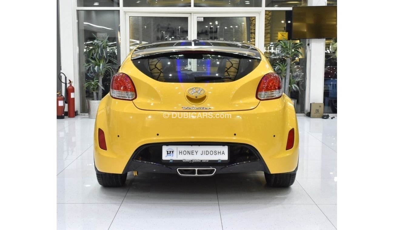 Hyundai Veloster EXCELLENT DEAL for our Hyundai Veloster ( 2015 Model ) in Yellow Color GCC Specs